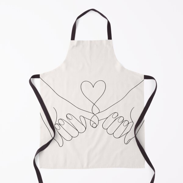 Item preview, Pinky Promise Line Art | Minimalist Love & Friendship Illustration designed and sold by astersgraphics.