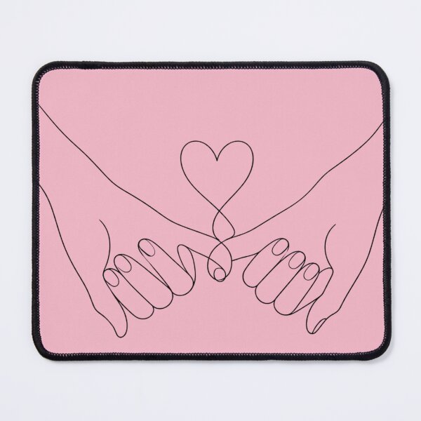Item preview, Pinky Promise Line Art | Minimalist Love & Friendship Illustration designed and sold by astersgraphics.