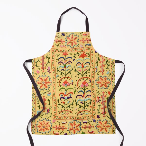 Item preview, Lakai Nim Suzani Uzbekistan Embroidery Pattern designed and sold by Vicky Brago-Mitchell®.