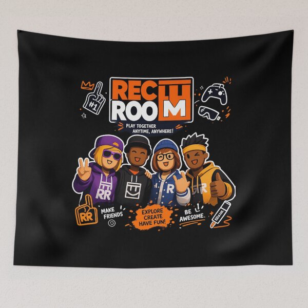 Item preview, rec room gaming logo designed and sold by Teansnack.