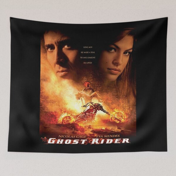 Item preview, Ghost Rider Fiery Movie Poster designed and sold by Vicky021.