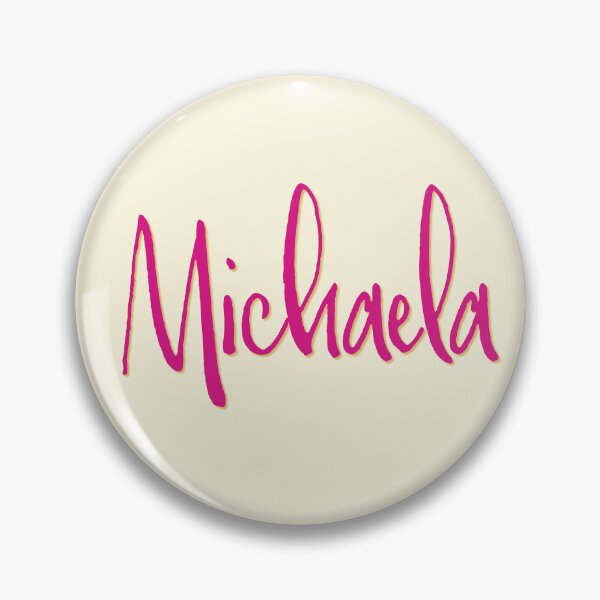 Item preview, MICHAELA personalized type design designed and sold by CharlottePlaceArt.
