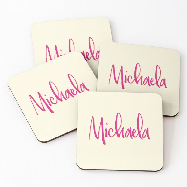 Item preview, MICHAELA personalized type design designed and sold by CharlottePlaceArt.