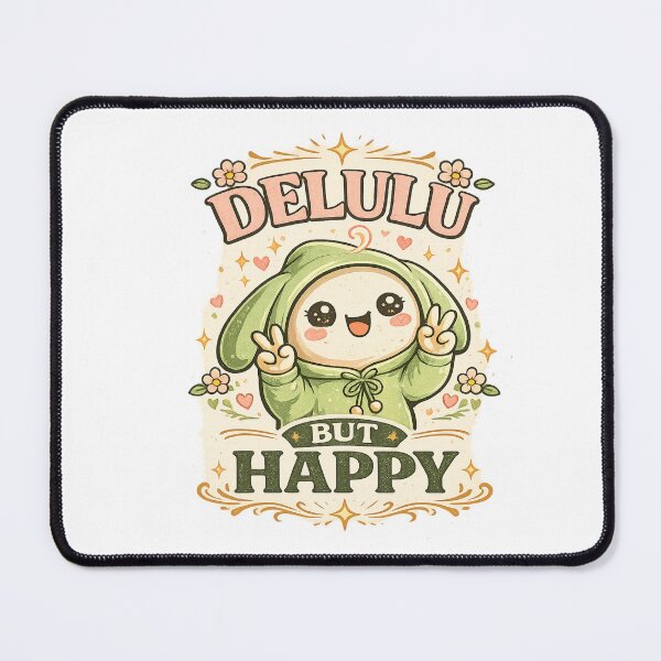 Item preview, DELULU BUT HAPPY designed and sold by PeterPunkt.