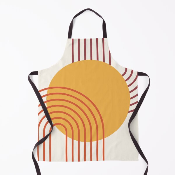 Item preview, Mid Century Modern Geometric Rainbow Arches Retro Sunset 70s Nostalgia designed and sold by nineFlorals.
