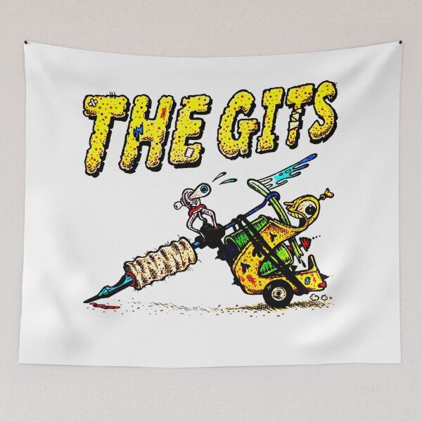 Item preview, Pop Art Punk Blues With Yellow Typography designed and sold by DeadTired666.