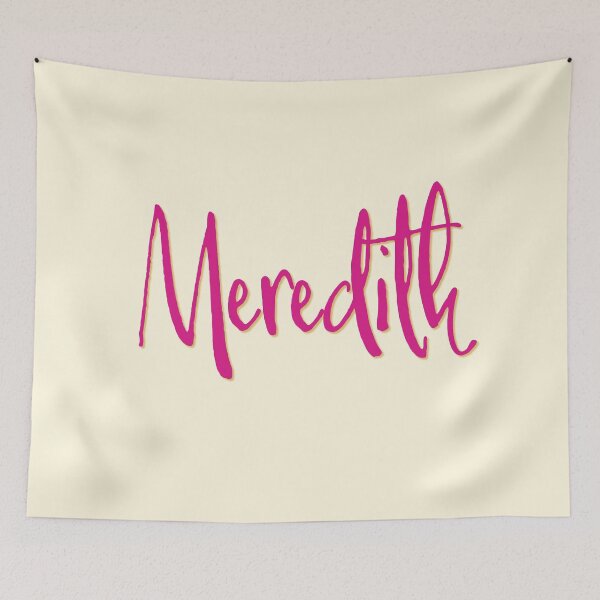 Item preview, MEREDITH personalized type design designed and sold by CharlottePlaceArt.