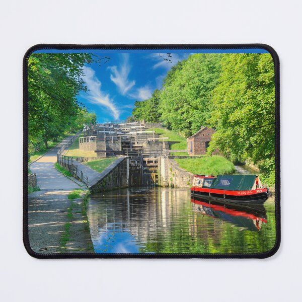 Item preview, Bingley Five Rise Locks designed and sold by Alisonchambers2.