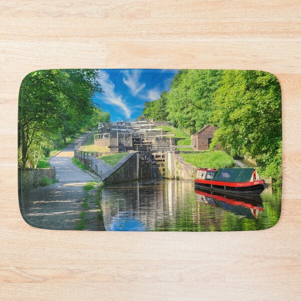Item preview, Bingley Five Rise Locks designed and sold by Alisonchambers2.
