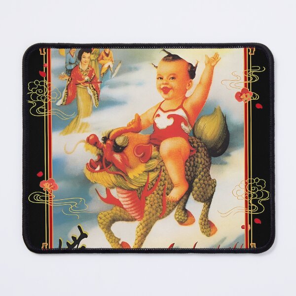 Item preview, Vintage Dragon Riding Baby Poster designed and sold by Random-Toon.