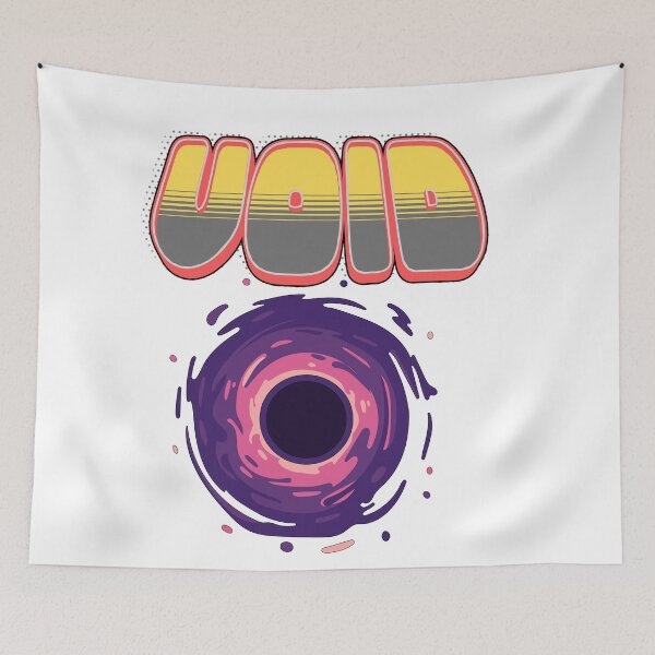 Item preview, Retro VOID Space Black Hole Graphic designed and sold by GraphixByHub.