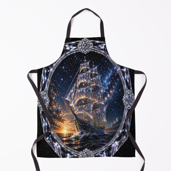 Item preview, Celestial Crystal Ship designed and sold by MagicPixelFrame.