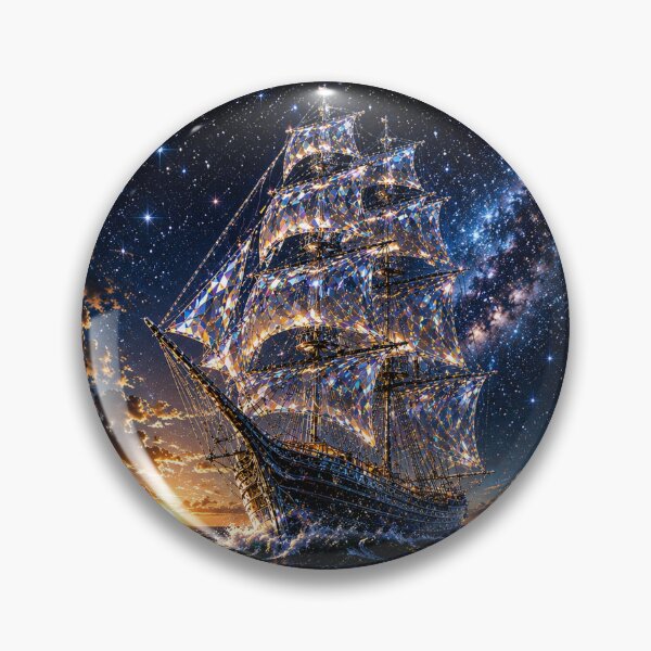 Item preview, Celestial Crystal Ship designed and sold by MagicPixelFrame.