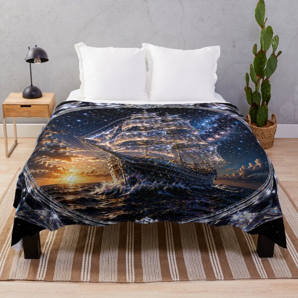 Item preview, Celestial Crystal Ship designed and sold by MagicPixelFrame.