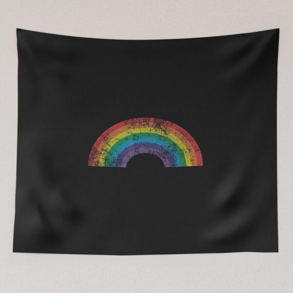 Item preview, Rainbow Vintage 80's Retro Style Women Men Girls Gift designed and sold by FrankIsabel.