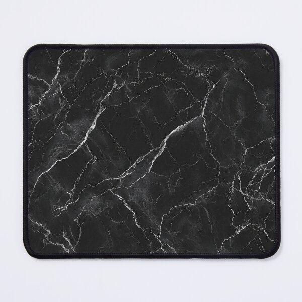 Item preview, Black and White Marble Wall Art – Nero Stone Print – Quarried Noir Trace designed and sold by BestVarieties.