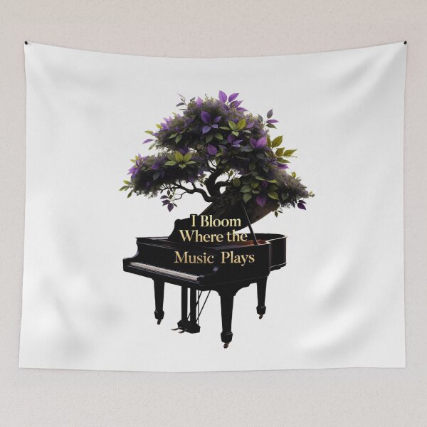 Item preview, I Bloom Where The Music Plays designed and sold by NatureHarmony16.