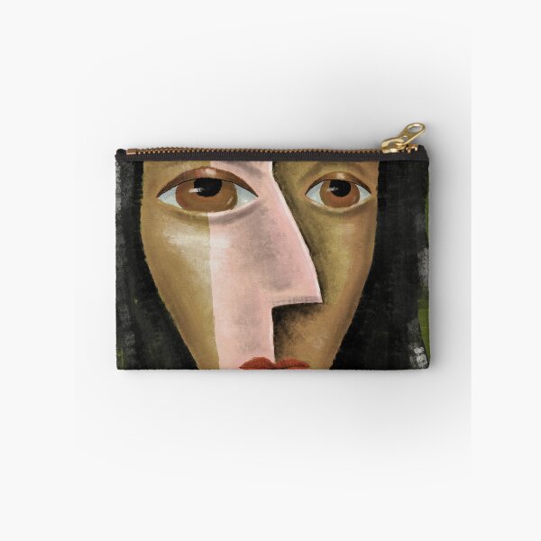 Item preview, Earth Tone Cubism Face Abstract Art designed and sold by aekritdeach.