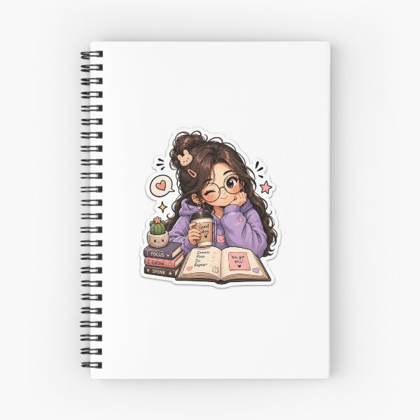 Item preview, Cute Student Life Aesthetic Character designed and sold by Aaruch.