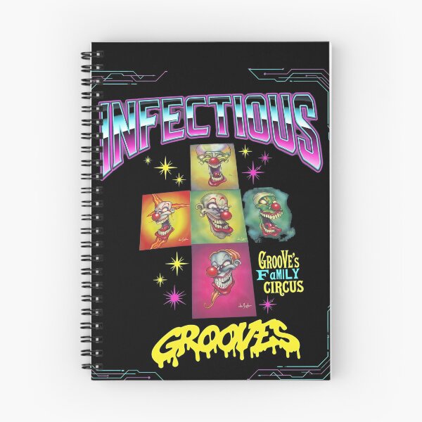 Item preview, Groovy Clown Faces Cross Band Art designed and sold by Random-Toon.