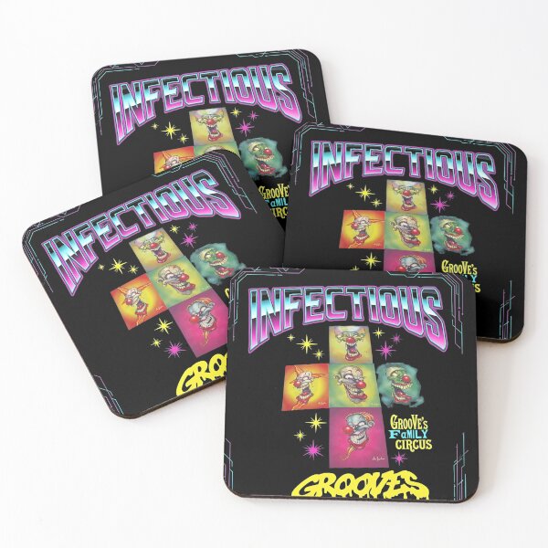 Item preview, Groovy Clown Faces Cross Band Art designed and sold by Random-Toon.