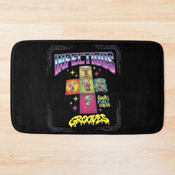 Item preview, Groovy Clown Faces Cross Band Art designed and sold by Random-Toon.