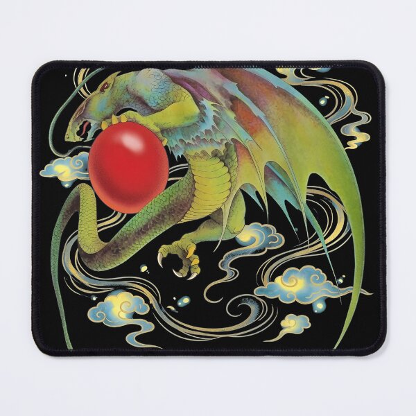 Item preview, Serpent Dragon Orb Retro Fantasy Art designed and sold by Random-Toon.