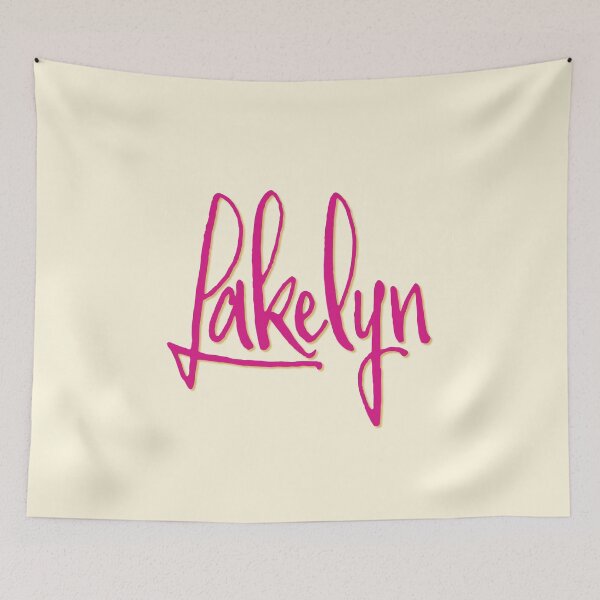 Item preview, LAKELYN personalized type design designed and sold by CharlottePlaceArt.