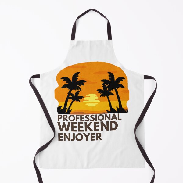 Item preview, Professional Weekend Enjoyer | Funny Weekend Lover Retro Sunset T-Shirt designed and sold by ConsolAssoc Creative Studio.