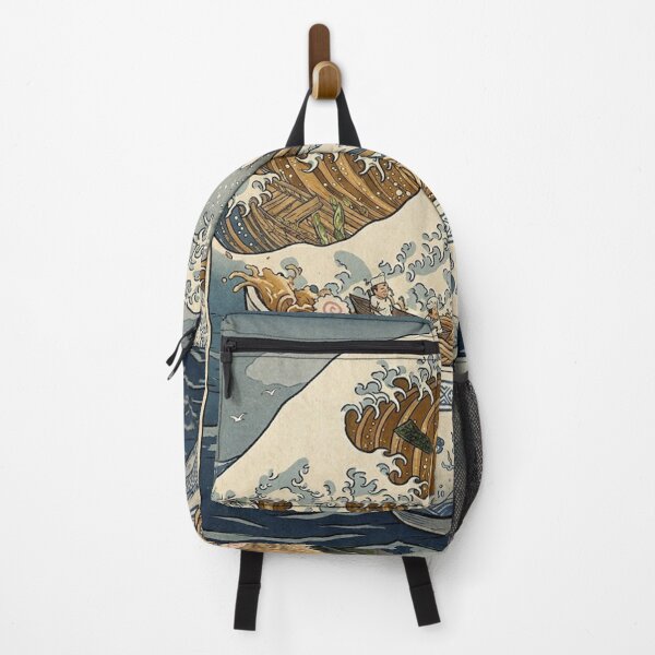 Item preview, Poster Ukiyo-e The Great Ramen Off Kanagawa Painting designed and sold by petterhansen.