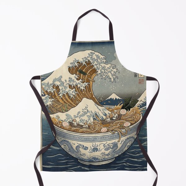Item preview, Poster Ukiyo-e The Great Ramen Off Kanagawa Painting designed and sold by petterhansen.