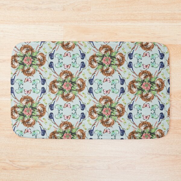 Item preview, Fox and Butterfly Mandala Design designed and sold by Nene Bird Designs.