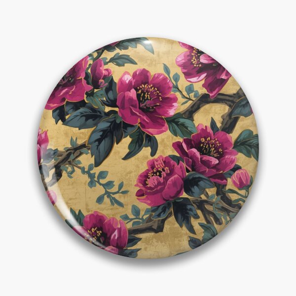Item preview, Radiant Sakura Branch — Vibrant Floral Japanese Botanical Watercolour designed and sold by Desolaa_Arts.