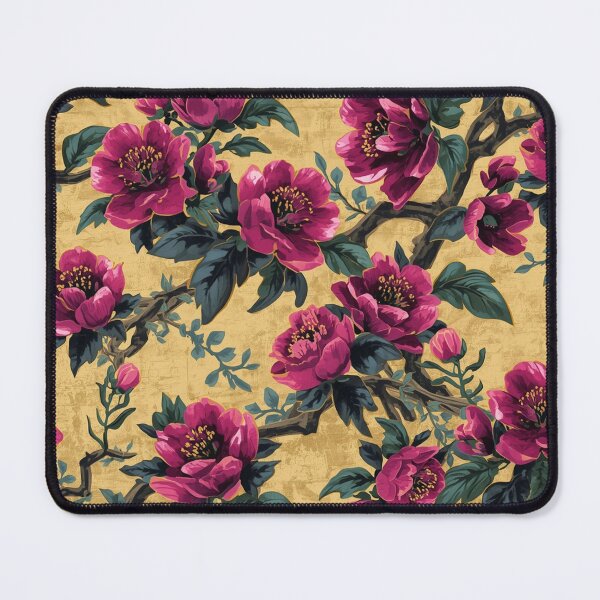 Item preview, Radiant Sakura Branch — Vibrant Floral Japanese Botanical Watercolour designed and sold by Desolaa_Arts.