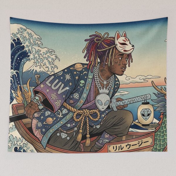 Item preview, Poster The Great Rapper Of Kanagawa Painting designed and sold by petterhansen.