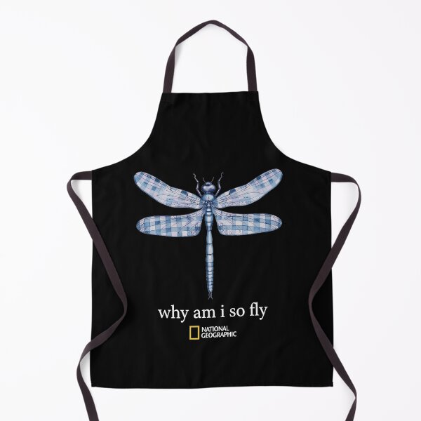 Item preview, Blue Dragonfly Why Am I So Fly Nature Humor Classic T-Shirt designed and sold by MichaelAdamArt.