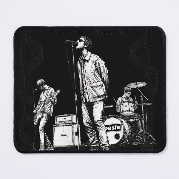 Item preview, 90s Rock Band Live Sketch Drawing Fan designed and sold by Kartezartion.