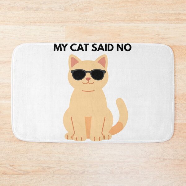 Item preview, My Cat Said No | Funny Cat Lover Humor T-Shirt designed and sold by ConsolAssoc Creative Studio.
