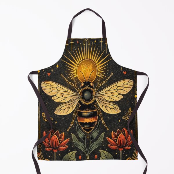 Item preview, Mystic Occult Bee Tarot Card Art - Celestial Honeybee Witchy Design designed and sold by myforestfog.