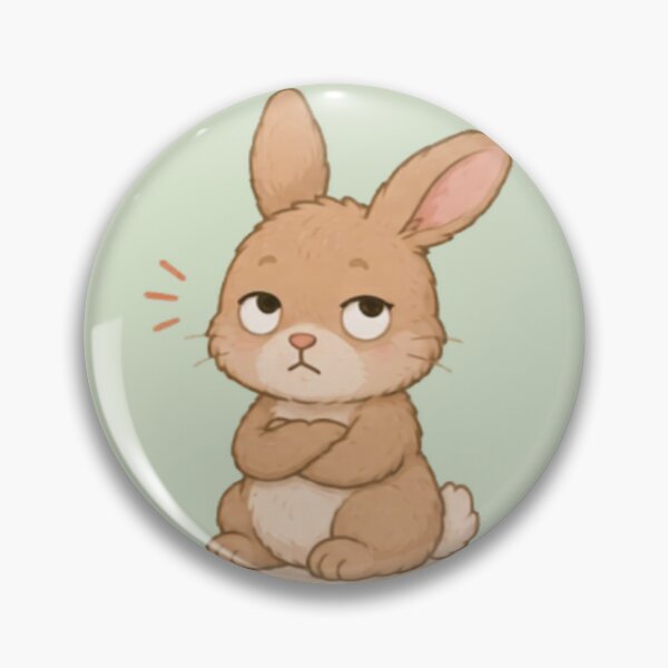 Item preview, Cute Eye Roll Bunny designed and sold by MellowMunchkins.