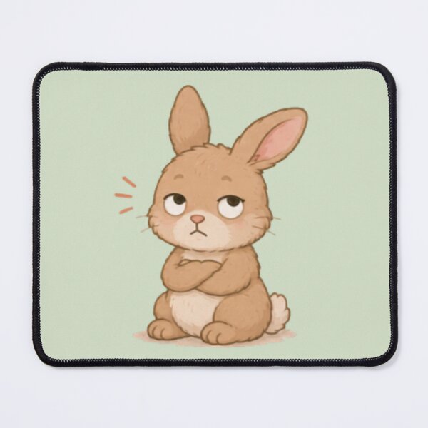 Item preview, Cute Eye Roll Bunny designed and sold by MellowMunchkins.