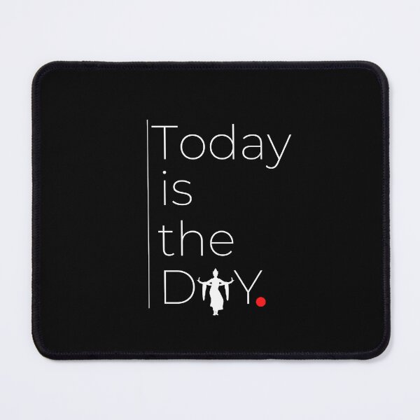 Item preview, Today Is The Day Inspirational Motivation Quote designed and sold by DesignsCreative.