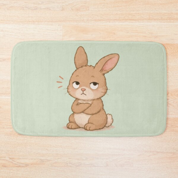 Item preview, Cute Eye Roll Bunny designed and sold by MellowMunchkins.