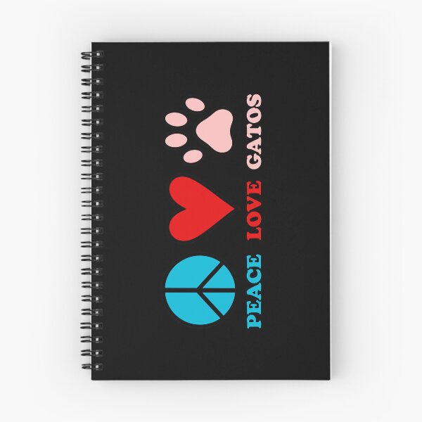 Item preview, Peace, Love & Gatos designed and sold by Cut & Paste Productions.