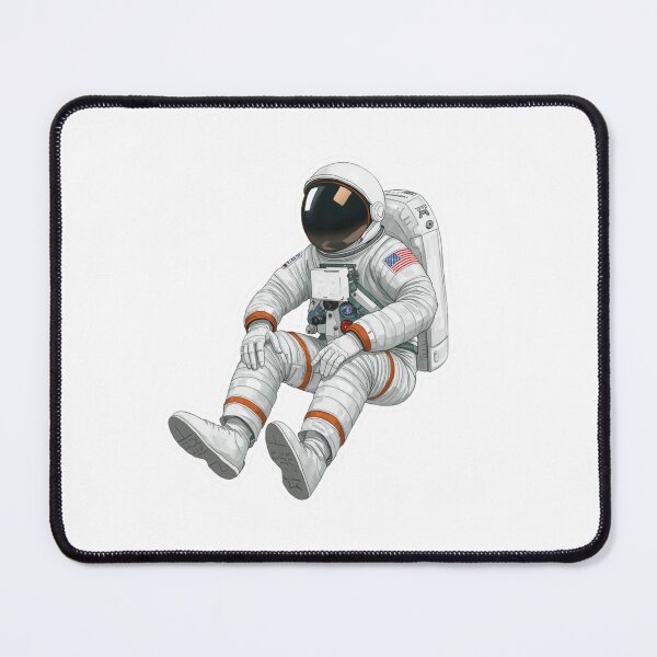 Item preview, Relaxing Astronaut Sticker Space Suit Art designed and sold by NuniDesigns.