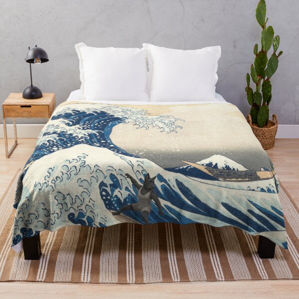 Item preview, Scottish Terrier Surfs Great Wave designed and sold by CJChronicles.