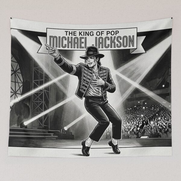 Item preview, Poster The King Of Pop designed and sold by petterhansen.