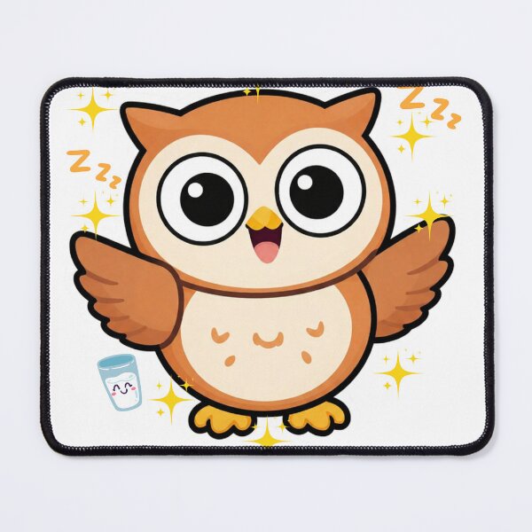Item preview, I’m Not Tired Owl designed and sold by BRIGHT LITTLE STUDIO.