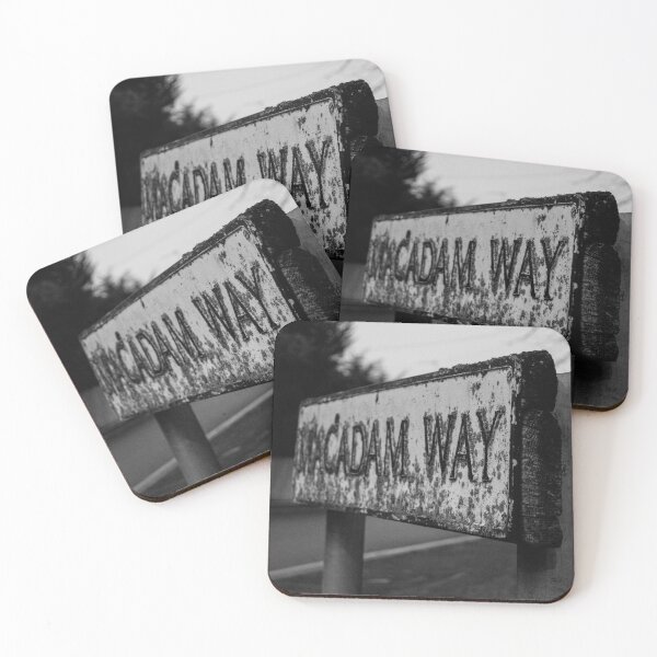 Artikelvorschau, Macadam Way Sign Photography Print entworfen und verkauft von TrudieSmith.