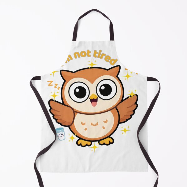 Item preview, I’m Not Tired Owl designed and sold by BRIGHT LITTLE STUDIO.